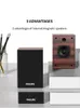 Hem HiFi Stereo Sound Subwoofer Spa20 Wood Multimedia Bluetooth Sers USB Desktop Notebook Computer Loudser Music Player 240422