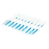 1 set 20/40/120/200pcs de doble hilo dental higiene dental silicona interdental pincel palpillo de dientes Nuevas ventas en caliente