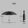 Contrôle xiaomi Reflective Strip Umbrella 10 os entièrement automatique parasol de pliage inversé entièrement automatique parasol
