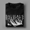 Herr t-shirts män t-shirts bauhaus ögon bela Lugosis Dead Leisure Pure Cotton Tees Kort ärm Gotisk T-shirt O Neckkläder unika T240425