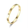 Bracelet de design à la mode ACCESSOIRES DE DIAMAND ONE Nail Bracelet Batch Mélange 18K Card Rose Gold Femelle avec Cartiraa Bracelets d'origine