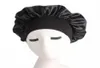 Långt hårvård Kvinnor Fashion Satin Bonnet Cap Night Sleep Hat Silk Cap Head Wrap Sleep Hat Hair Loss Caps Accessories14988350