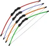 Darts arco tico e freccia set da 45 "Avvia il kit di arco per porte da caccia per giocattoli sportivi per esterni da 45" set con 8 frecce 2 facce bersaglio