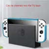 Przypadki Silikon TPU dla Nintendo Switch Switch OLED Proof Ochrona Ochrata Ochrata Pokrowa Ergonomiczna uchwyt uchwytu dla przełącznika OLED Akcesoria