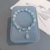 Bracelet de bracelet perles Bijoux de mode coréenne pour femmes Accessoires de décoration de la main de charme non décolo