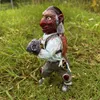 Hoggle Garden Statue Yard Art fantaisiste Nwarf Resin Sculpture Latismes de Hogg Figurine Ornement Decoration 240425