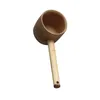 Set di stoviglie cucchiai di emotonio cucchiaio di bambù mestolo manico in stile giapponese manico ad aloiler hishaku scoop sauna giardino tè