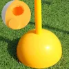 Soccer Soccer Training Marker Football Sign Poles Training Marker Football Sign Pole 50cm/Per PVC för fitnessträningsport