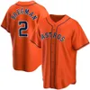 Baseball Jersey Astros 2 # 3 # 27 # Altuve 44 # Édition Fan