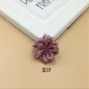 Decorative Flowers 50PCS Mixed Colors Mini Flower Patch Handmade Wedding Scrapbooking Decoration Shoes Hats Accessories