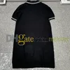 kntted tees dress tesproidery sterftion knits التنانير الصيفية البولو طوق القصيرة.