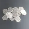 Игры 500pcs 24,2*1,85 мм нержавеющая сталь аркадная аркада токены клоуна вместо валюты для акцептора монеты