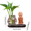 Vasi idroponic Vase Flower Pot pianta carina Monk Glass Creative Degime Office DECORAZIONE DEL SOGGIO