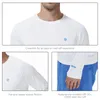 Błędne męskie UPF 50 UV Ochrona przeciwsłoneczna Lekka koszulka z długim rękawem Szybka sucha na wycieczki na świeżym powietrzu 240416