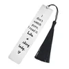 1pc Funny Book Marker Gifts Bookmark Segnali d'acciaio inossidabile Segnalibri umorismo Peone