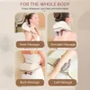 Drahtloser Hals und schulterkneten Massage Kissen elektrischer Nacken und Rückenmassagegeräte Rückenkörper entspannter Massage Schal 240408
