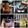 Tumblers Bones Armour Warrior Skull Design Wine Glass Gothic Beverage Whiskey Drinking Water Home Bar 1 piece H240425