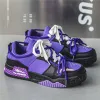 Stövlar Fashion Purple Men's Skate Sports Shoes Breattable Designer Skateboard Sneakers Men hip Hop streetwear skateboarding skor män