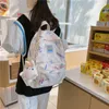 Sac à dos nylon étanche pour les femmes de voyage multi-poche sacs sacs d'école féminine adolescentes kawaii livre mochilas