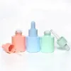 Lagringsflaskor oljeprov injektionsreagens ögondroppar flytande pipett glas parfym påfyllningsbar