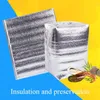 Storage Bags 10 Pcs Aluminum Foil Insulated Food Ice Bag Keep Fresh Picnic Thermal Cooler Reusable Snack Cold Pouch