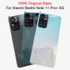 Frames Original -Rückenglasabdeckung für Xiaomi Redmi Note 11 Pro+ 5G plus Batterie -Tür 21091116ug 21091116uc Ersatz durch Kamera -Rahmen