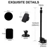 Support de téléphone à pare-brise magnétique pour le support de téléphone pour l'iPhone X 11 Pro Long Arm pour téléphone dans la voiture Smartphone Stand pour Xiaomi 9