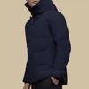 Luksusowy projektant Canadian Mens Down Parkas Jackets Winter Hoodied Outdoor Canada Kurtka Para czarny płaszcz kamuflażu 121303