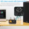 Amplifier Douk Audio HiFi Bluetooth 5.0 Vacuum Tube Amplifier USB DAC Stereo Receiver COAX/OPT Home Audio Digital Amp w/VU Meter 100W+100W