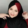 Hijabs Muslim Modal Scarf Silk Abaya Hijab Jersey ISLAMIC Hijabs per donna Abayas Dress Turbrans Crinkle Turban istantanea Arabo Head D240425