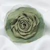 Decorative Flowers 5Pcs 10CM Handmade Rose Fabric Artificial For Wedding Dress Clothing Hats Decoration Headdress Headband Flower