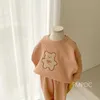 T-shirts 0-3Y Baby Girls Boys Autumn Clothes Set Kids Bear Print Long Sleeve Tops Sweatshirt + Long Pants Toddler Casual Newborn ClothesL2404