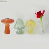 Vases Mini Mushroom Vase Creative Flower Botte