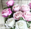 Long Branch Silk Rose Flowers Artificial Bouquet For Wedding Home Decoration Fake Plants Diy Wreath Supplies Accessories7501610