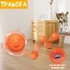 Contrôlez Pet Smart Cat Toy Electric Bounce Bounce Cat Ball Silicone Cat Interactive Toys Selfmoving Kitten Toys for Indoor Playing