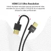 Accessori Smallrig Ultra Slim 4K 60Hz 2.0 Cavo 33/55 cm per DSLR/ Monitor/ Ricevitore del trasmettitore video wireless 2956/2957