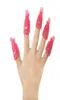 WholeBiutee 10 PCSlot Nails Снятие для снятия съемки на крышке.