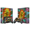 Klistermärken Fashion Skin Sticker Decal för Xbox 360 E -konsol och 2st Controller Skins klistermärken