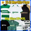 XXXL 4XL 2024 2025 Sporting CP Futbol Formaları 60. Yıldönümü Uzun Retro 2001 2003 2004 Futbol Gömlekleri Coates Pedro G. Matheus.R 23 24 Oyuncu Versiyon Erkek Çocuk Kitleri