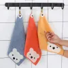 Produkt barn handdukar pojkar flickor dagis tecknad björn mönster hängbar handduk bomull baby ansikte handduk barn beathroom produkter