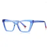 Solglasögon Vicky Women's Fashion Anti-Blue Läsglasögon Enkla optiska ramar med receptbelagd myopia hyperopia PFD2151
