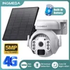 SIM Solar Camera Outdoor Waterrapher Detection Wi -Fi Wireless Ptz Security IP mini с двумя способами аудио