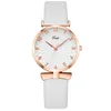 Petite et frais Tempérament Belt Quartz Watch Wholesale for Women's Fashion Digital Petal Pattern Women's Watch