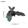 Pillow Lofytain 30/cm Stuffed Bat Doll Plush Throw Pillow with Realistic Foldable Wing Seat Cushion Halloween Xmas Ornament Bat Dolls