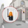 Zubehör 12V220V Outdoor LED -Signal Alarm Leuchttrobe blinkte Notfallwarnung Lampenwandmontage für automatischen Toröffnungs