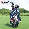 Bags PGM New Golf Men's Bag Embroidered Crystal Leather Standard Bag Waterproof and Durable Lightweight Club Bag