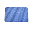 Badmattor 1PC Cobblestone Bath Mat - Stenstrukturerad snabb vattenabsorberande icke -halkt tvättbar tjock mjuk och bekväm matta för bad