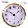 Clocks MCDFL Table Clock Insert Watch Faces for Crafts Battery Operated Desk Assessories Bedside Decoration Replacement 81mm 3.2inch