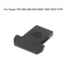 Delar för Canon Black Hot Shoe Protection Cover för kamera 70D 80D 5D4 6D2 800D 750D EOS R RP