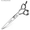 Hair Scissors XUAN FENG Silver Hair Clipper 6 Inch Hair Scissors Japan 440C Steel Thinning and Cutting Scissors Set Hair Shear Barber Tools4751606 Q240425